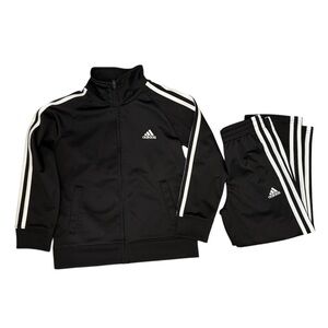 adidas Track Suit Tricot Jacket and Pants Set Boys Size 5